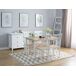 Beliani Silla de comedor HOUSTON Beliani Silla de comedor HOUSTON Blanco