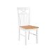Beliani Silla de comedor HOUSTON Beliani Silla de comedor HOUSTON Blanco