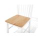 Beliani Silla de comedor HOUSTON Beliani Silla de comedor HOUSTON Blanco