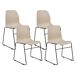 Beliani Silla de conferencias PANORA Beliani Silla de conferencias PANORA Beige