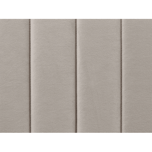 Cama Veludo LUNAN 180 x 200 cm Taupe