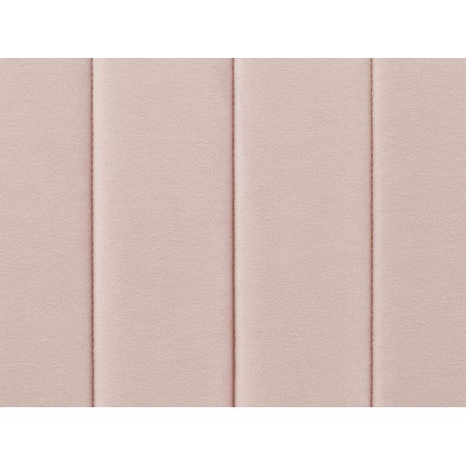 Cama Veludo LUNAN 160 x 200 cm Rosa pastel