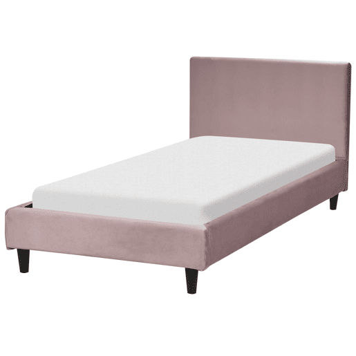 Beliani Cama Veludo FITOU Beliani Cama Veludo FITOU