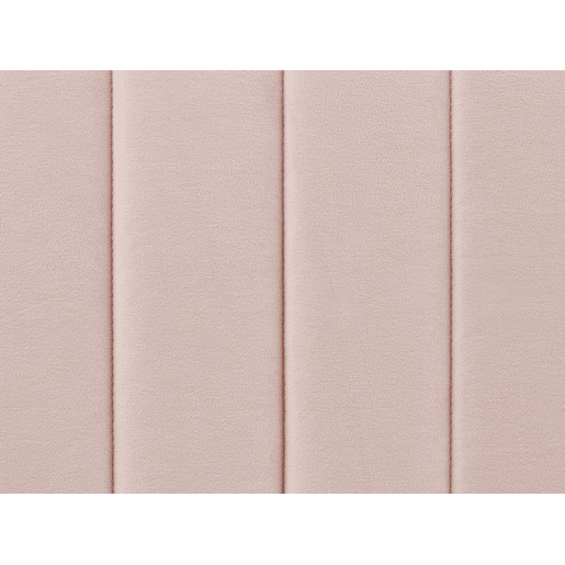Cama Veludo LUNAN 140 x 200 cm Rosa pastel