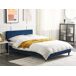 Beliani Cama Terciopelo FITOU 150x214 Beliani Cama Terciopelo FITOU 150x214 Azul