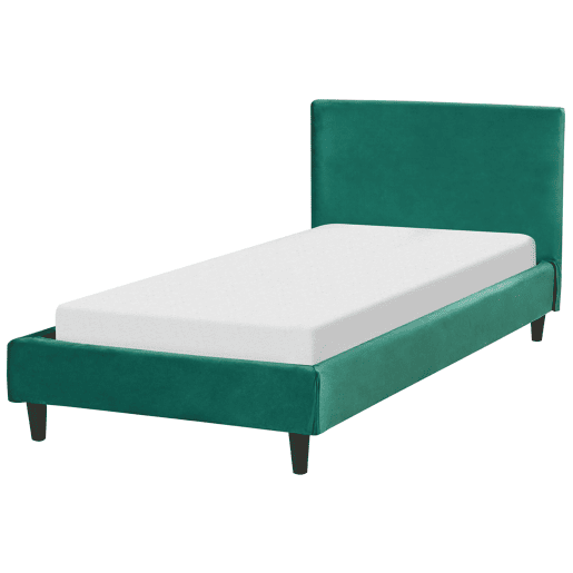 Beliani Cama Veludo FITOU Beliani Cama Veludo FITOU