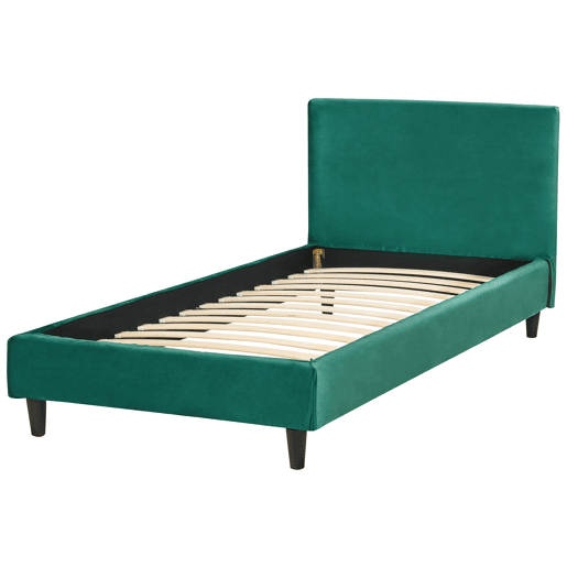 Beliani Cama Veludo FITOU Beliani Cama Veludo FITOU