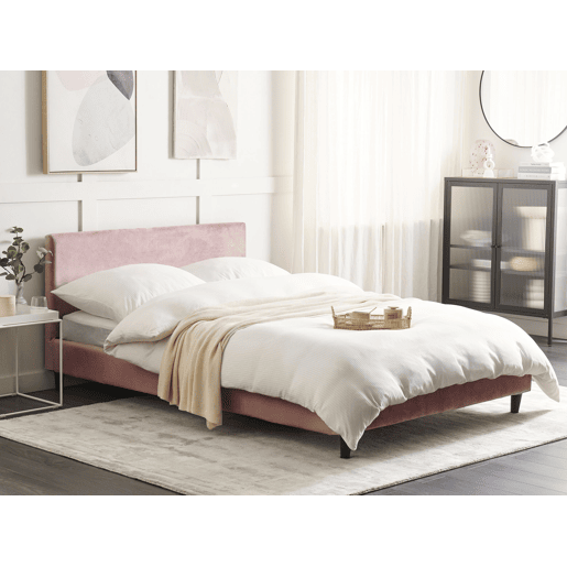 Beliani Cama Veludo FITOU
