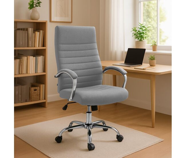 Silla de Oficina XL Valais en Tela 60x68x110 cm