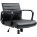 Silla de oficina - Kolumbus - Simil cuero Silla de oficina - Kolumbus - Simil cuero Negro