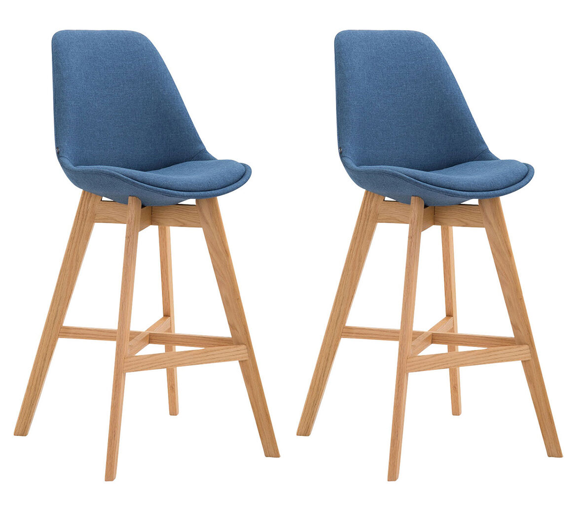 Set 2x taburete cannes en tela 48x56x112 cm