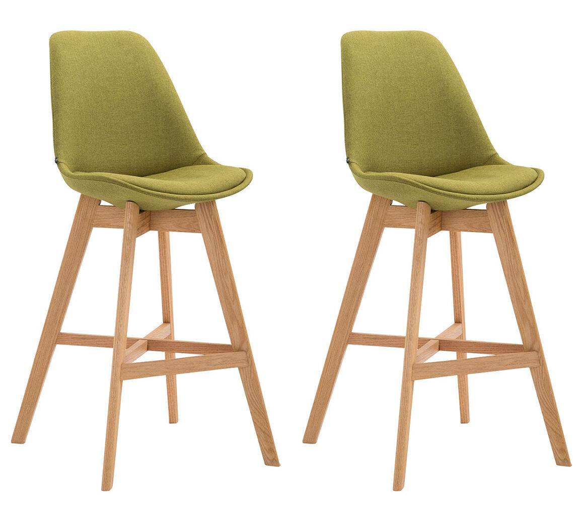 Set 2x taburete cannes en tela 48x56x112 cm
