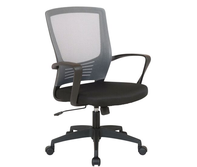 Silla de oficina kampen en microfibra 58x53x91 cm