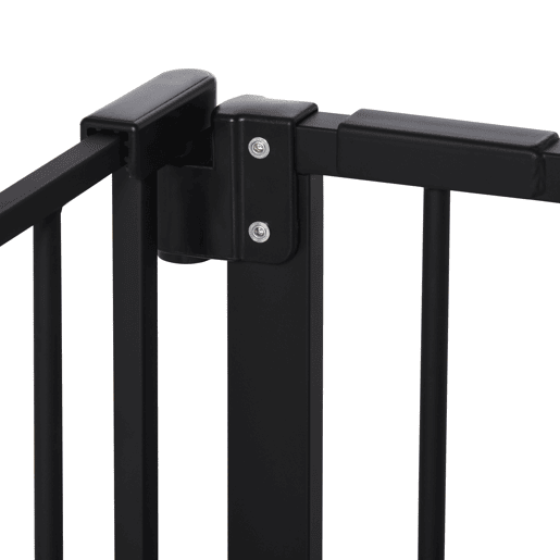PawHut Barreira de Segurança Extensível para Portas e Escadas Barreira de Segurança Cães com Fechamento Automático e Sistema de Duplo Bloqueio Metal 74-147,5x76,2 cm Preto PawHut Barreira de Segurança Extensível para Portas e Escadas Barreira de Segurança Cães com Fechamento Automático e Sistema de Duplo Bloqueio Metal 74-147,5x76,2 cm Preto