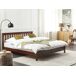 Beliani Cama Madera de pino MAYENNE 189x208 Beliani Cama Madera de pino MAYENNE 189x208 Marrón