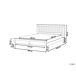 Beliani Cama Madera de pino MAYENNE 189x208 Beliani Cama Madera de pino MAYENNE 189x208 Marrón