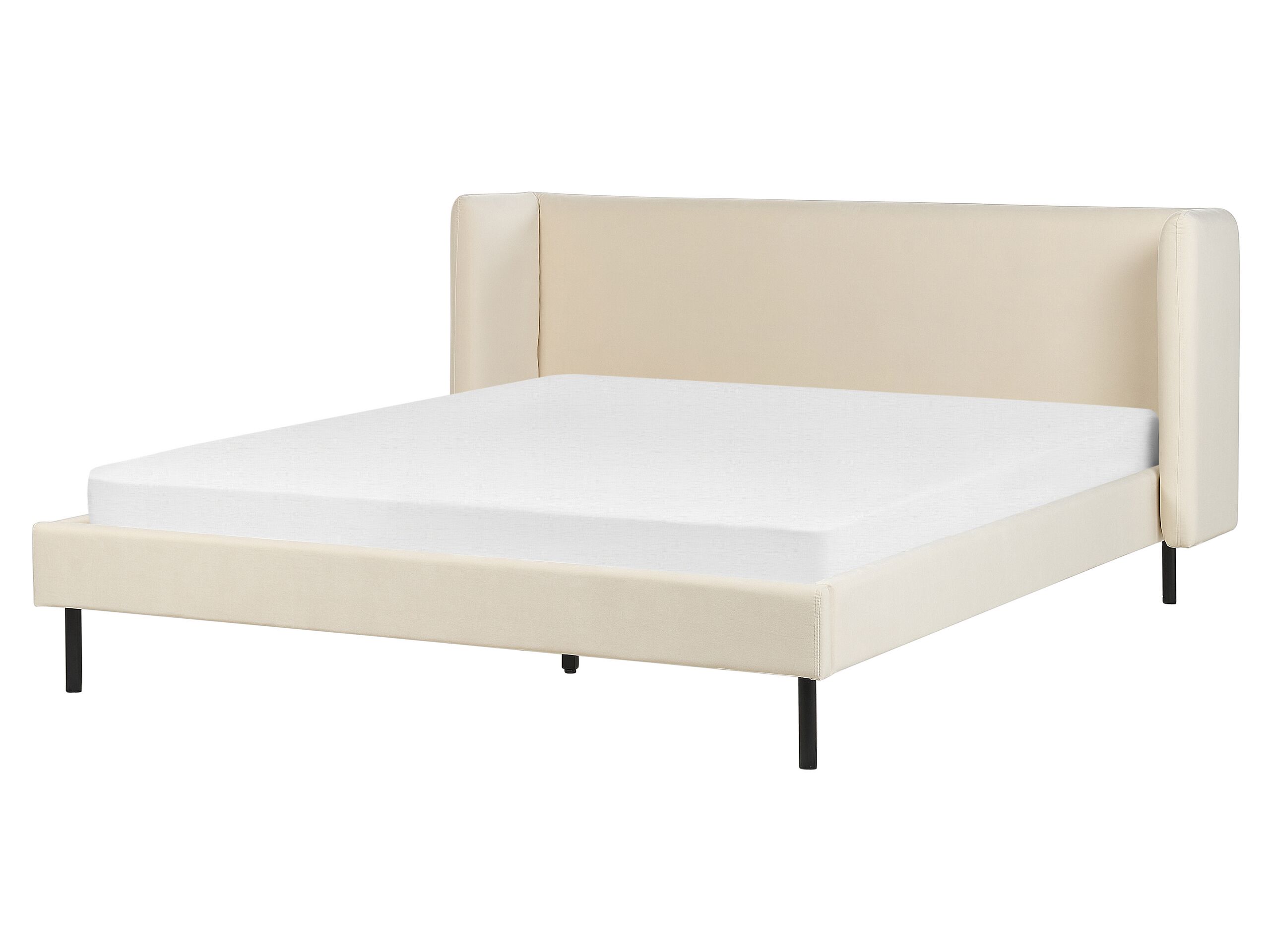 Beliani Cama Terciopelo ARETTE 184x206