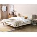Beliani Cama Terciopelo ARETTE 184x206 Beliani Cama Terciopelo ARETTE 184x206 Beige