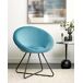 Beliani Silla de comedor FLOBY II Beliani Silla de comedor FLOBY II Azul Claro