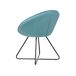 Beliani Silla de comedor FLOBY II Beliani Silla de comedor FLOBY II Azul Claro