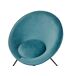 Beliani Silla de comedor FLOBY II Beliani Silla de comedor FLOBY II Azul Claro