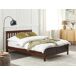 Beliani Cama Madera de pino MAYENNE 149x208 Beliani Cama Madera de pino MAYENNE 149x208 Marrón