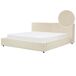 Beliani Cama Pana LINARDS 230x242 Beliani Cama Pana LINARDS 230x242 Beige