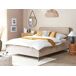 Beliani Cama Terciopelo VALOGNES 172x220 Beliani Cama Terciopelo VALOGNES 172x220 Beige