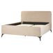 Beliani Cama Terciopelo VALOGNES 172x220 Beliani Cama Terciopelo VALOGNES 172x220 Beige