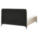 Beliani Cama Terciopelo VALOGNES 172x220 Beliani Cama Terciopelo VALOGNES 172x220 Beige