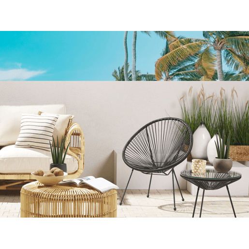 Cadeira de jardim ACAPULCO II Preto