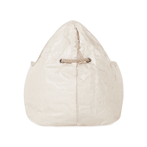 Pufe 200 L DROP 63 cm 75 cm Creme claro