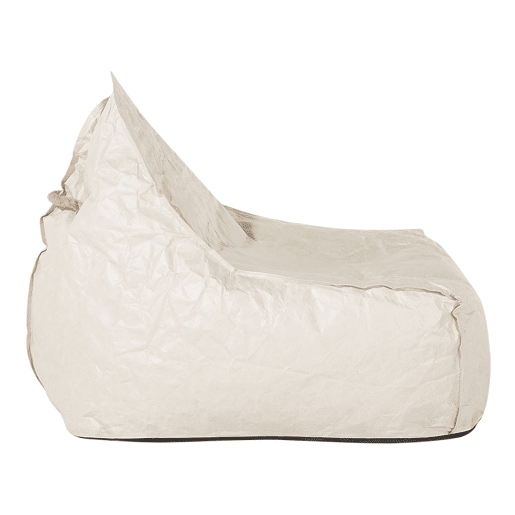Pufe 200 L DROP 63 cm 75 cm Creme claro