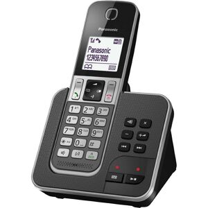 Telefone sem fios Panasonic KX-TGD320FRG Branco Preto Cinzento