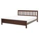 Beliani Cama Madera de pino MAYENNE 169x208 Beliani Cama Madera de pino MAYENNE 169x208 Marrón