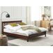 Beliani Cama Madera de pino MAYENNE 169x208 Beliani Cama Madera de pino MAYENNE 169x208 Marrón