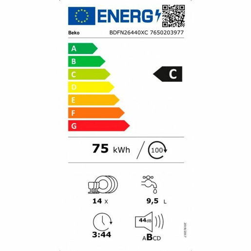Lava-louça BEKO BDFN26440XC 60 cm Lava-louça BEKO BDFN26440XC 60 cm
