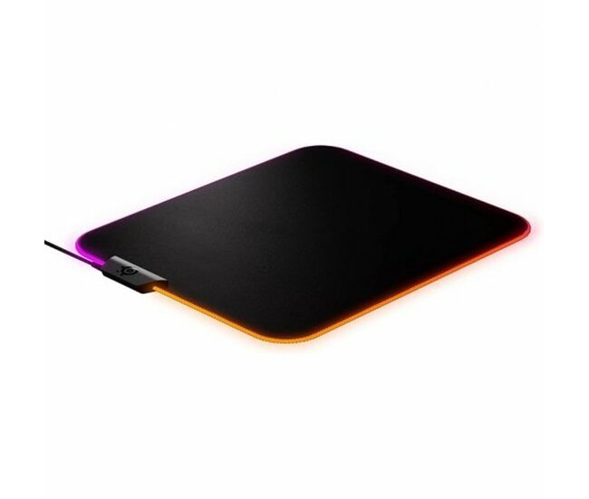 Alfombrilla gaming steelseries qck prism cloth rgb gaming negro multicolor