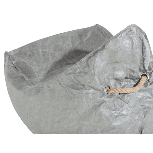 Pufe 200 L DROP 63 cm 75 cm Cinzento claro