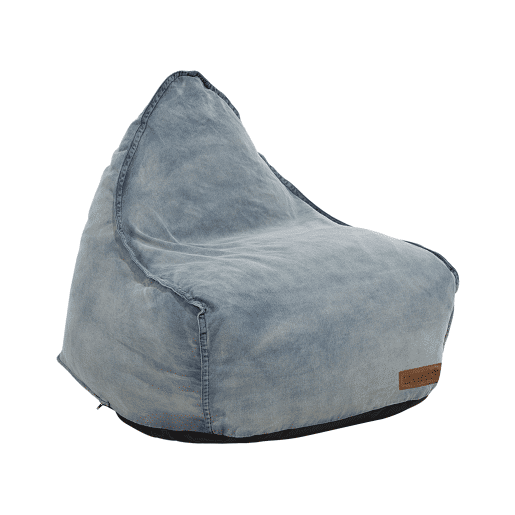 Pufe 200 L DROP 63 cm 75 cm Azul claro