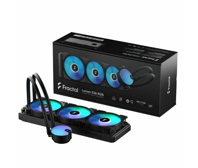 Refrigerador portátil fractal lumen s36 v2 rgb