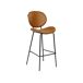 Beliani Silla de bar LUANA Beliani Silla de bar LUANA Dorado