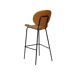 Beliani Silla de bar LUANA Beliani Silla de bar LUANA Dorado