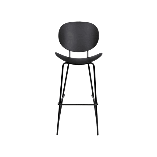 Conjunto de 2 bancos de bar SHONTO Preto Conjunto de 2 bancos de bar SHONTO Preto