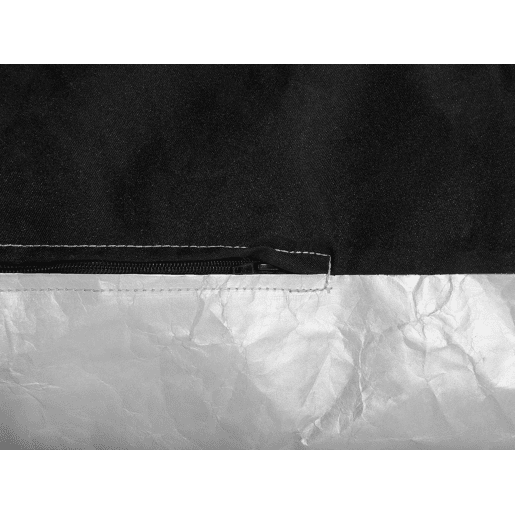 Pufe 200 L DROP 63 cm 75 cm Prateado