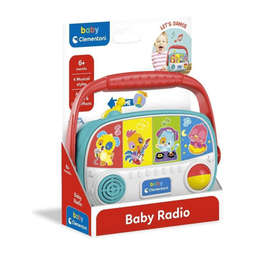 Rádio Portátil Clementoni 17459 Rádio Portátil Clementoni 17459