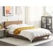 Beliani Cama Piel sintética FITOU 150x214 Beliani Cama Piel sintética FITOU 150x214 Marrón