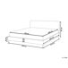 Beliani Cama Piel sintética FITOU 150x214 Beliani Cama Piel sintética FITOU 150x214 Marrón