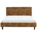 Beliani Cama Piel sintética FITOU 150x214 Beliani Cama Piel sintética FITOU 150x214 Marrón