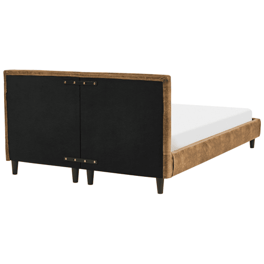 Beliani Cama Pele sintética FITOU Beliani Cama Pele sintética FITOU